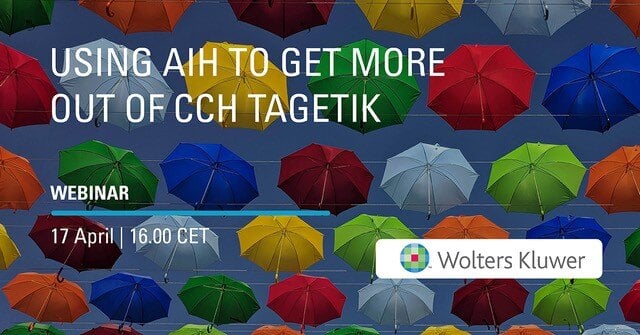 Webinar How to use AIH to get more out of CCH Tagetik