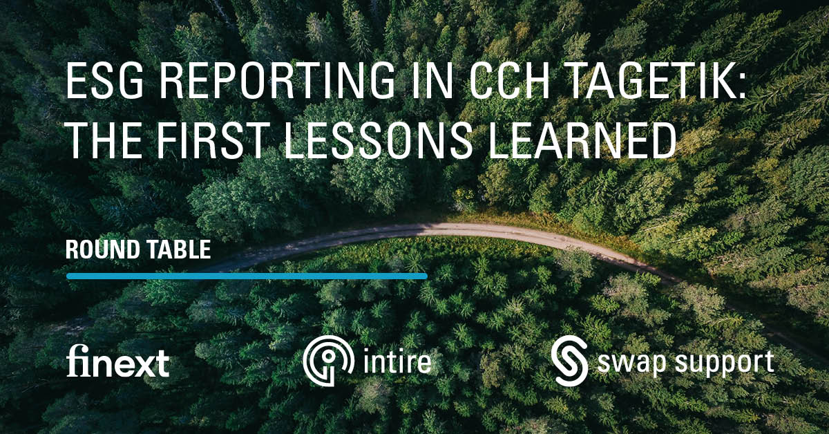 Round table - The first lessons learned of ESG reporting in CCH Tagetik